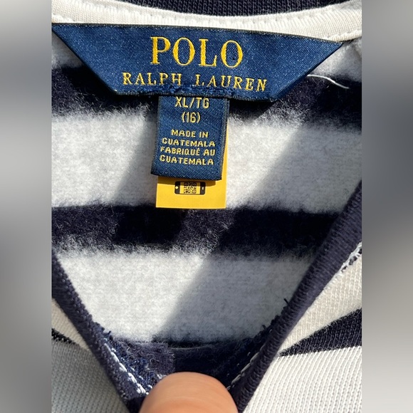 POLO Ralph LAUREN Polo Bear Cotton Fleece Dress for kids - Picture 8 of 10